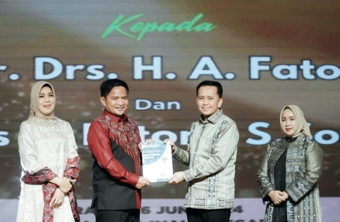 Pj Bupati Batu Bara Heri Wahyudi Hadiri Malam Pisah Sambut Pj Gubsu