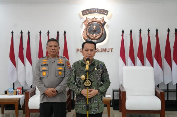 Kuatkan Sinergitas, Pj Gubsu Sambangi Mapolda Sumut