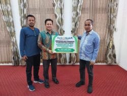 Pemkab Aceh Timur Terima Zakat dari BAS