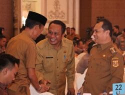 Pj Bupati Hadiri Rakor Kesiapan Jelang Penyelenggaraan Pilkada Serentak Tahun 2024 Wilayah Sumatera