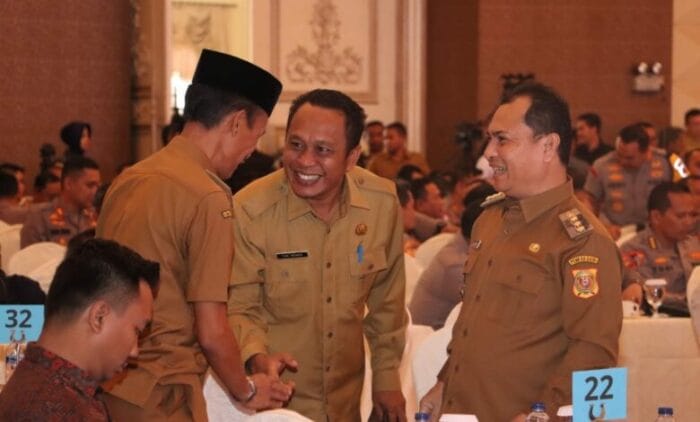 Pj Bupati Hadiri Rakor Kesiapan Jelang Penyelenggaraan Pilkada Serentak Tahun 2024 Wilayah Sumatera