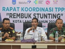 Rakor Rembuk Stunting Kota Langsa Tahun 2024