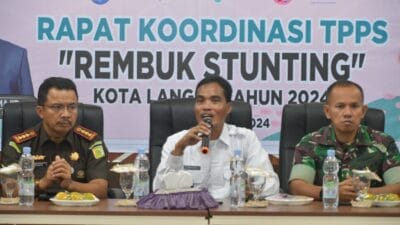Rakor Rembuk Stunting Kota Langsa Tahun 2024