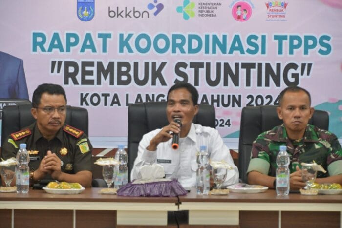 Rakor Rembuk Stunting Kota Langsa Tahun 2024