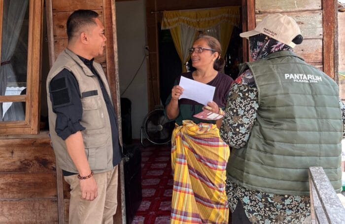 KPUD Batu Bara Lakukan Monitoring di Desa Indrayaman