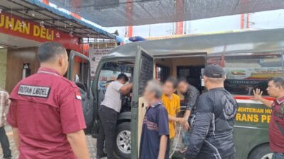 Atasi Overcrowded, Rutan Labuhan Deli Lakukan Pemindahan 15 Warga Binaan ke Lapas Kelas IIA Binjai