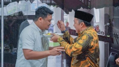 Syukuran Ultah Ke-33 Bobby Nasution Digelar di Balai Kota
