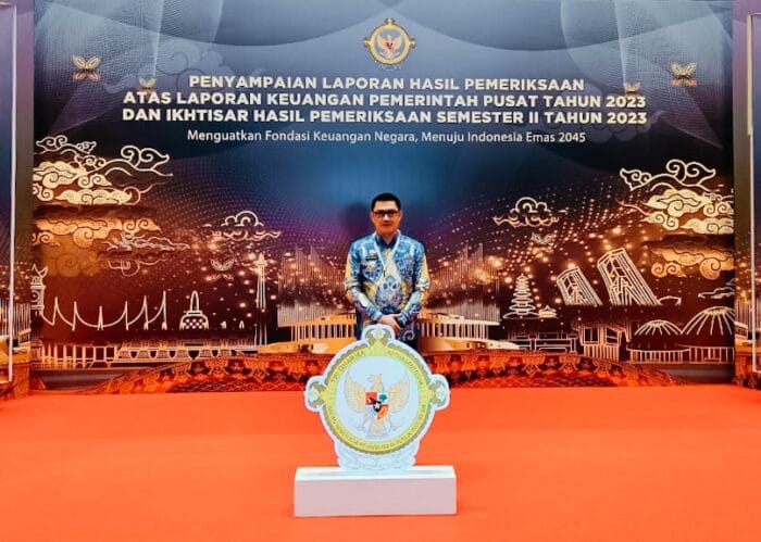 Pj Bupati Heri Hadiri Acara Penyampaian Hasil Pemeriksaan BPK