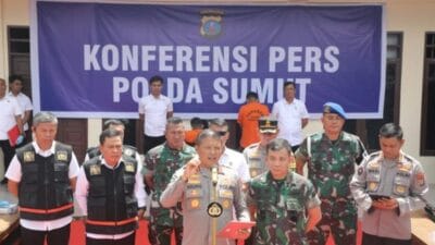 Poldasu Tangkap Dua Pelaku Pembakaran Rumah Wartawan di Karo