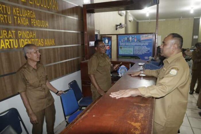 Pj Bupati Tinjau Dinas dan Badan di Lingkungan Pemkab Aceh Timur