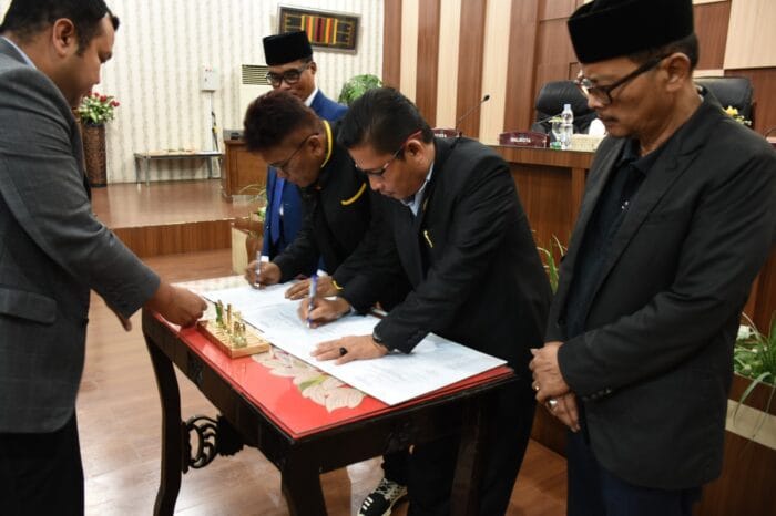 Paripurna Ke-6 Pertanggungjawaban Pelaksanaan APBK Kota Langsa