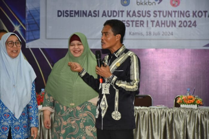Diseminasi Audit Kasus Stunting Semester I Kota Langsa Tahun 2024