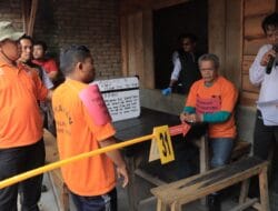 Polda Sumut Gelar Rekonstruksi Kebakaran Rumah Sempurna Pasaribu