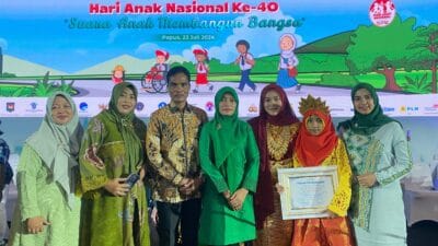 Siswi SDN 1 Kebun Lama Raih Juara Satu Tingkat Nasional