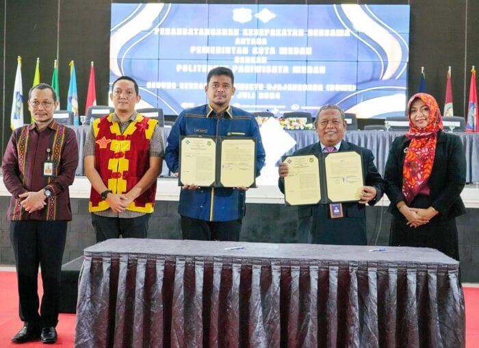 Pemko Medan Jalin MoU Dengan Politeknik Pariwisata Medan