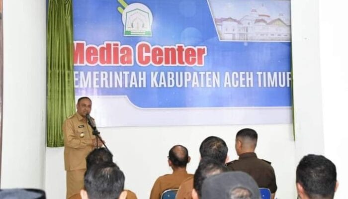 Aceh Timur Luncurkan Media Center