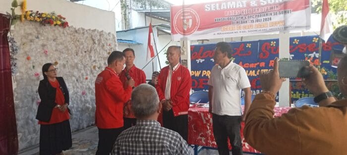 Ketua Umum DPP Hadiri Ratas dan Lantik Kepengurusan DPD Projamin Sumut