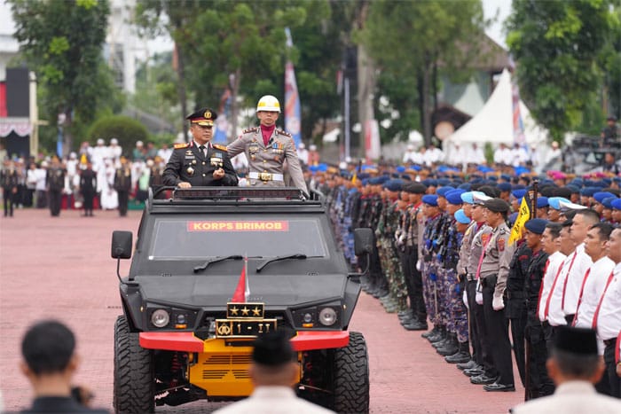 Pesta Rakyat Warnai Kemeriahan Peringatan Ke-78 Hari Bhayangkara di Polda Sumut