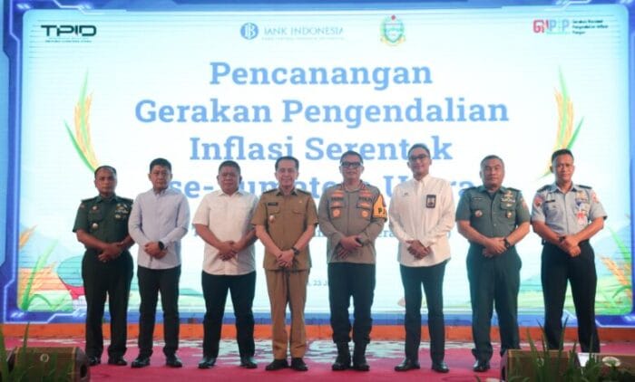 Pj Bupati Dairi Hadiri Gerakan Penanganan Inflasi Serentak se-Sumut