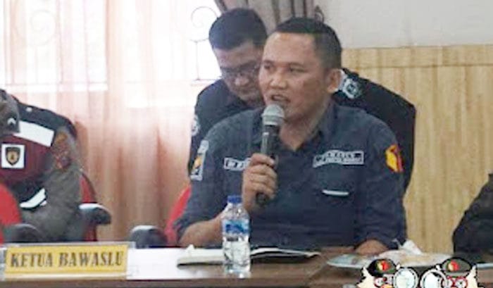 Bawaslu Pakpak Bharat Paparkan Materi Dalam Koordinasi Lintas Sektoral Ops Mantap Praja Toba 2024