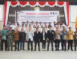 Bawaslu Pakpak Bharat Lantik Panwascam Terpilih