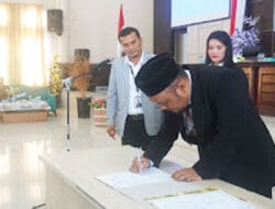 Pimpinan Bawaslu Sumut Turut Hadiri Pelantikan Panwascam se-Kabupaten Pakpak Bharat