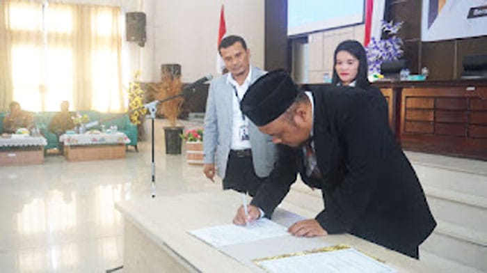 Pimpinan Bawaslu Sumut Turut Hadiri Pelantikan Panwascam se-Kabupaten Pakpak Bharat