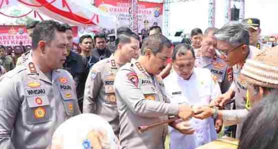 Wakapolri Galang Aksi Sosial dan Cek Kesehatan Gratis di Dairi