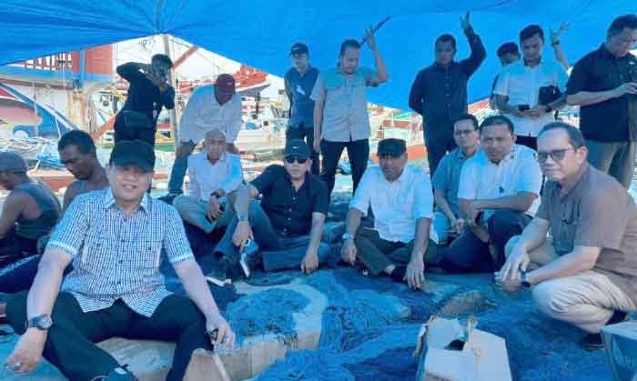 Amrullah Sambut Kunker Sekjen KKP di Bandara SIM