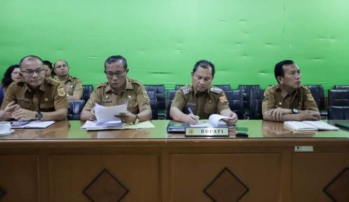 Pj Bupati Dairi Hadiri Rapat Koordinasi Pengendalian Inflasi Daerah Bersama Kemendagri