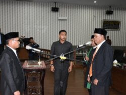 PAW Anggota DPRK Langsa Muzakir Resmi Dilantik