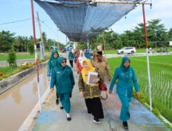 Tim Evaluasi TP PKK Sumut Lakukan Evaluasi di Desa Percontohan Aku Hatinya PKK Desa Kwala Gunung