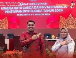 KPU Kabupaten Batu Bara Ikuti Rapat Koordinasi Analisa Data Ganda dan Invalid