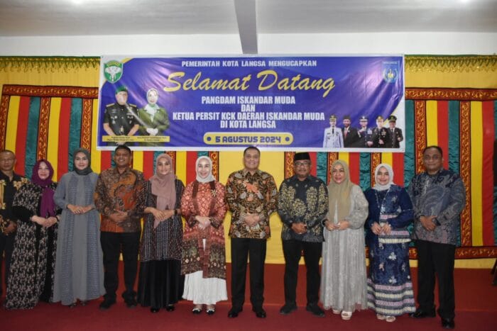 Kunker Pangdam IM ke Pemko Langsa