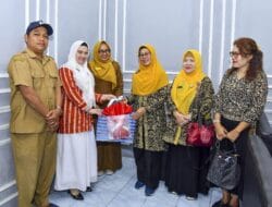 Tim Evaluasi TP PKK Provsu Lakukan Evaluasi ke Desa Percontohan UP2K PKK Desa Bangun Sari