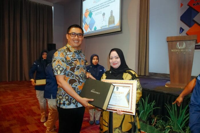 Pj Bupati Heri Hadiri Launching dan Penandatanganan MoU Kartu Kredit Pemerintah Daerah
