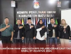 KPU Batu Bara Adakan PAW PPS Laut Tador