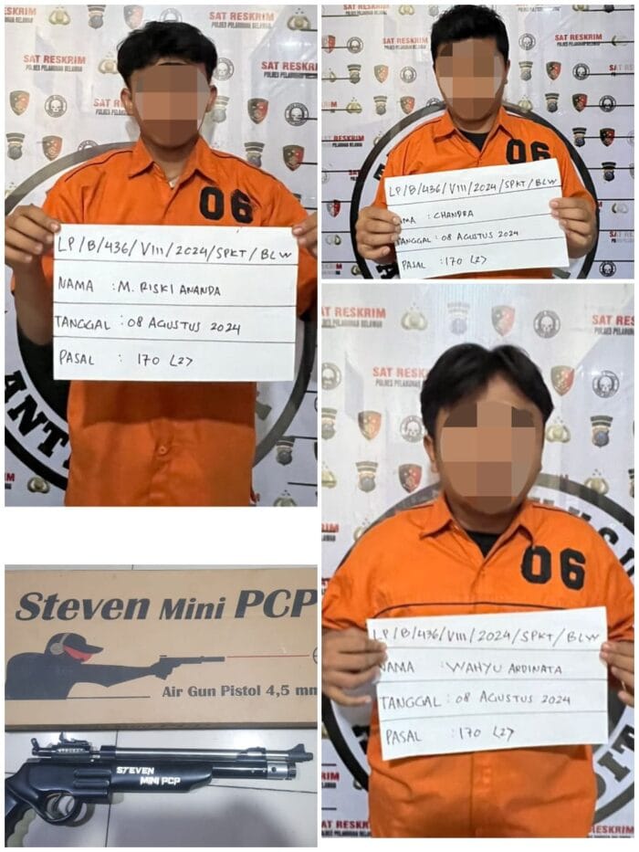 Tiga Pelaku Penembakan Remaja di Belawan Ditangkap