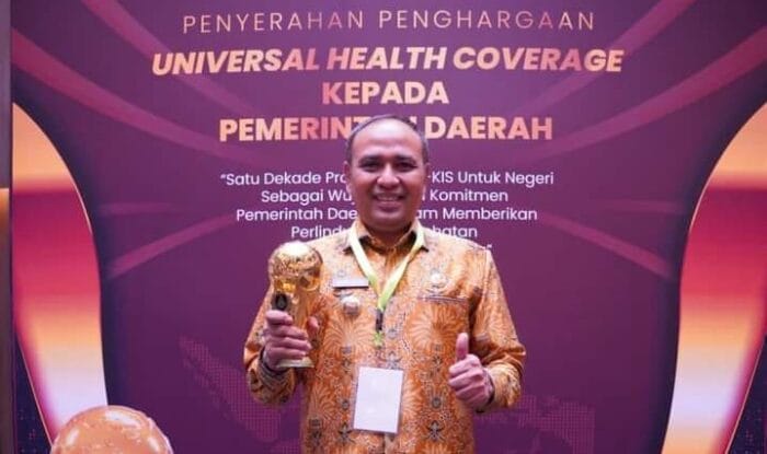 Aceh Timur Kembali Raih UHC Award 2024