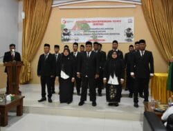 15 Anggota Panwaslihcam se-Kota Langsa Dilantik