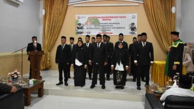 15 Anggota Panwaslihcam se-Kota Langsa Dilantik