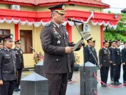 Polres Pelabuhan Belawan Gelar Upacara Peringatan HUT Ke-79 Kemerdekaan RI