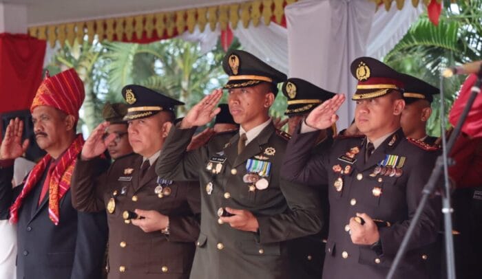 Kapolresta Deliserdang Hadiri Upacara Peringatan HUT Ke-79 Kemerdekaan RI