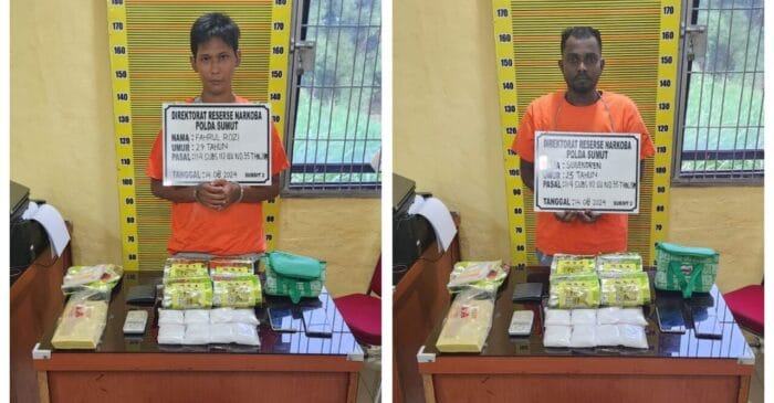 Polda Sumut Tangkap Mahasiswa Pemilik Sabu 4 Kg