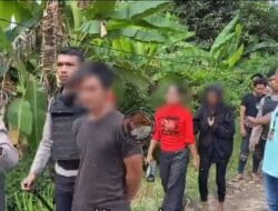 Satres Narkoba Polrestabes Medan Tangkap Pemakai Narkoba di Jermal 15