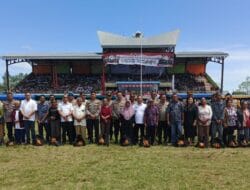 Polres Samosir Kawal dan Dampingi Masyarakat Kunker Wakapolri di Wilayah Hukum Dairi