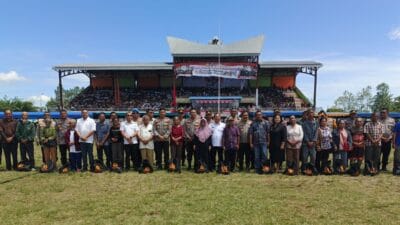 Polres Samosir Kawal dan Dampingi Masyarakat Kunker Wakapolri di Wilayah Hukum Dairi