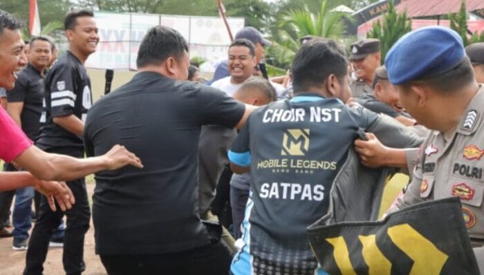 Wakapolres Sergai Pimpin Simulasi Pencoblosan di TPS