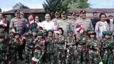 Pj Bupati Dairi Hadiri Bakti Sosial dan Bakti Kesehatan Polri Presisi Untuk Negeri Bersama Wakapolri