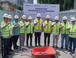 Pembangunan Halte Percontohan BRT BS 13 Lapangan Merdeka Dimulai